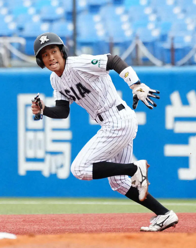今秋ドラフト候補の亜大・田中幹也が4盗塁　通算47盗塁で野村謙二郎氏の歴代最多まであと5に