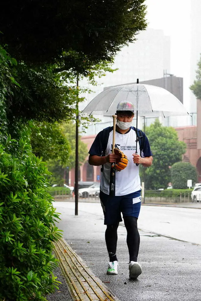 【画像・写真】ヤクルト・塩見　17年同期入団の「村神様弾」お膳立て任せろ！