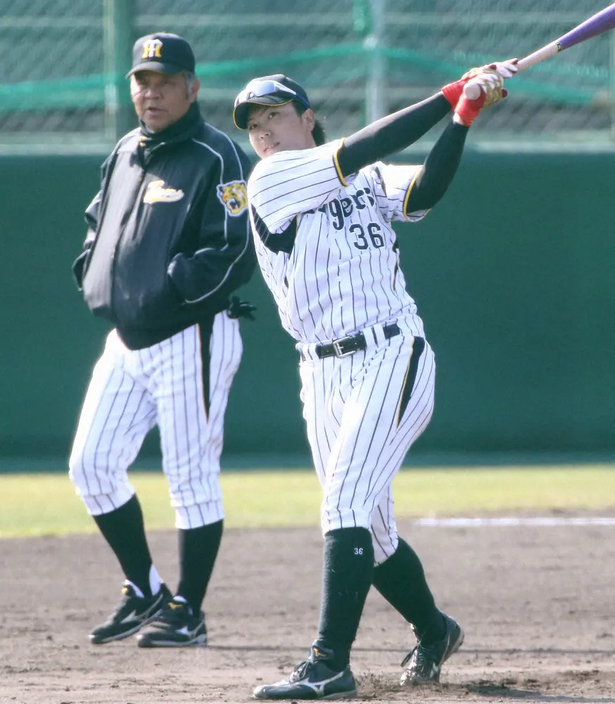 【画像・写真】元阪神・一二三氏　12年ぶりマウンドで2三振！