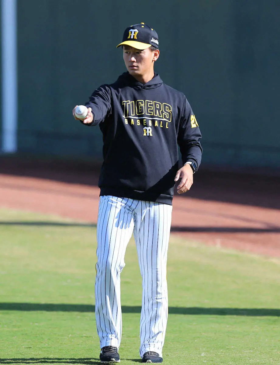 阪神・森木、年内はノースロー　首の張り完治優先で和田2軍監督「本格的なことは年明けから」