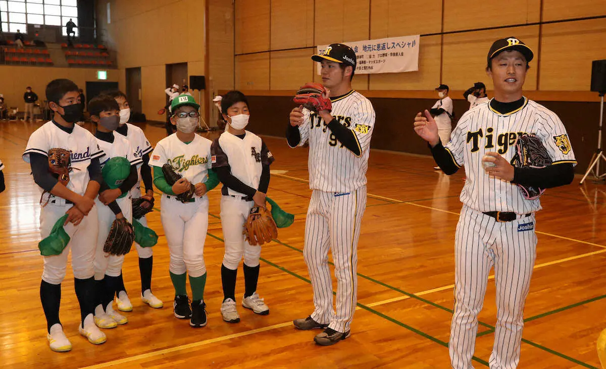 阪神・島本、小野寺がプロ野球奈良県人会に参加