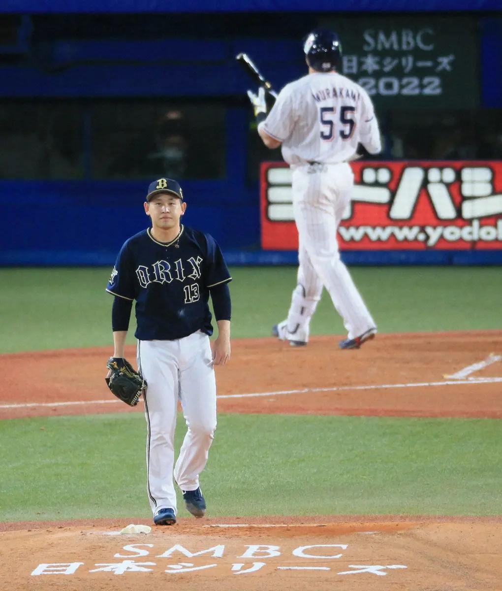 【画像・写真】オリックス宮城大弥　日本シリーズで3冠王・村上宗隆に2球スローカーブを投げた理由