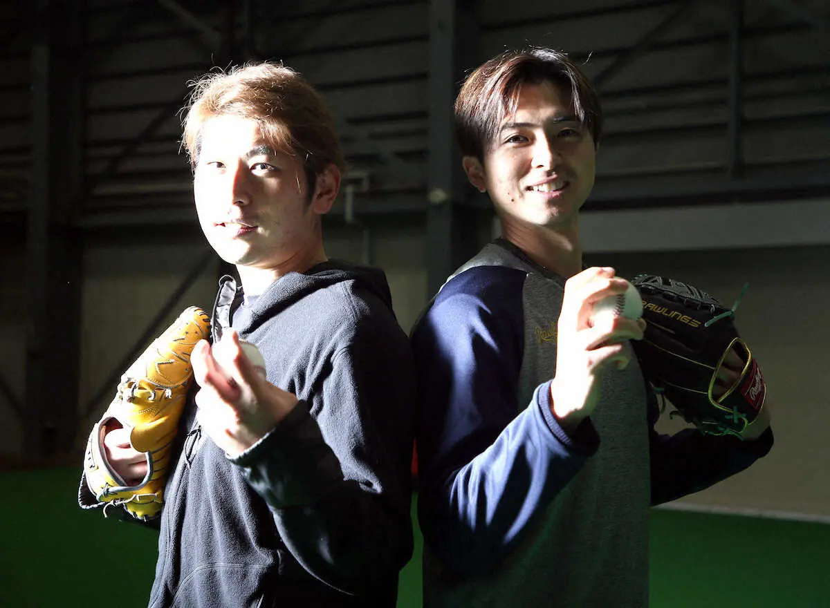 日本ハムの左右両エース・加藤貴＆上沢　新球場元年に誓う　最優秀防御率タイトルを争って優勝！