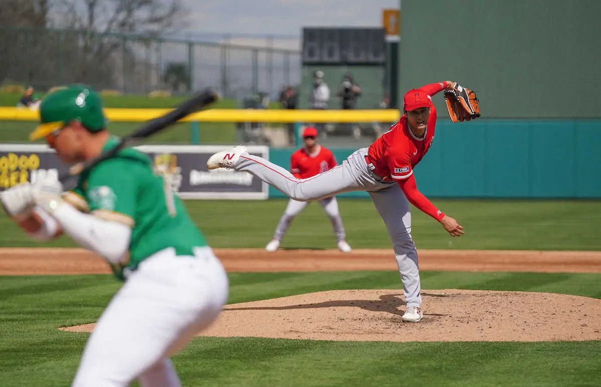 【大谷と一問一答】オープン戦初登板　無失点＆最速158キロに「どの球も良かった」WBC「凄く楽しみ」