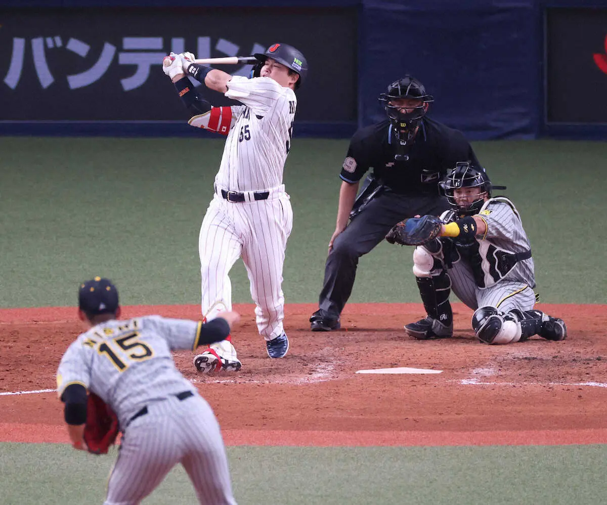 【侍ジャパン】村上宗隆が6試合目で初めて4番を外れる　大谷は「3番・DH」ヌートバー「1番・中堅」
