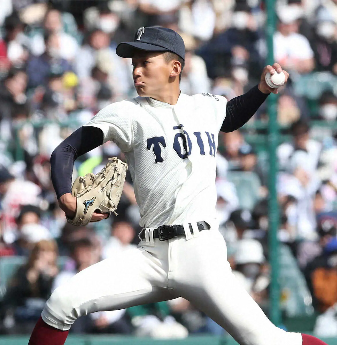 【センバツ】大阪桐蔭のプロ注目左腕、前田「尻上がりに投げられた」毎回の14奪三振で完投