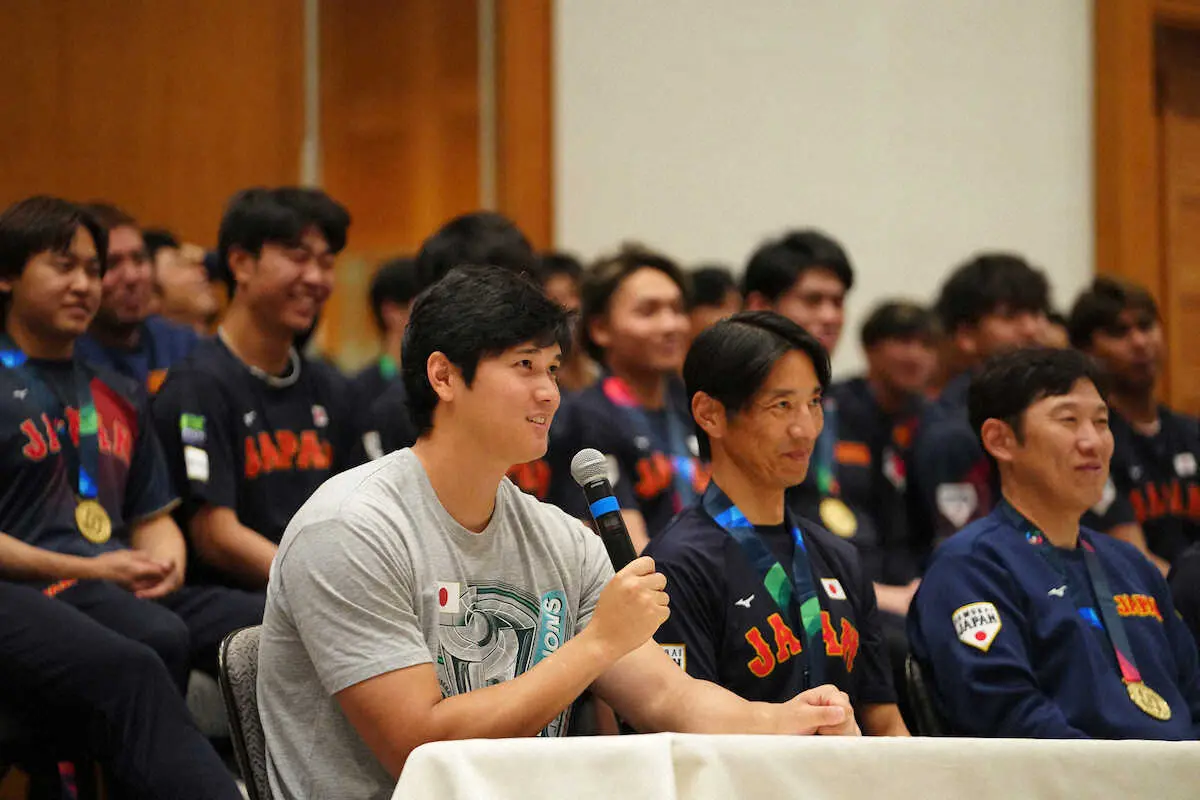 侍・大谷　米国戦は「野球界の前進を感じた試合だった」　WBCに憧れる子供「増えてきてくれたら」