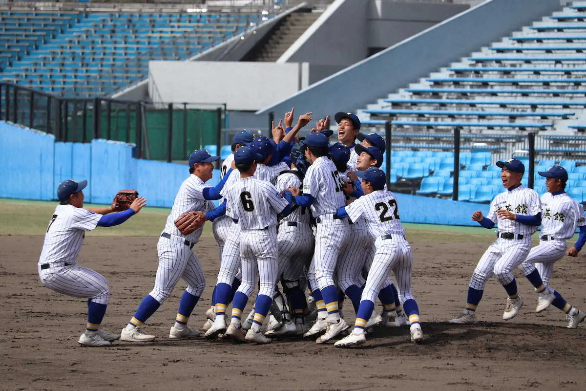 鹿児島育英館中が史上初の連覇！全日本少年春季軟式野球決勝