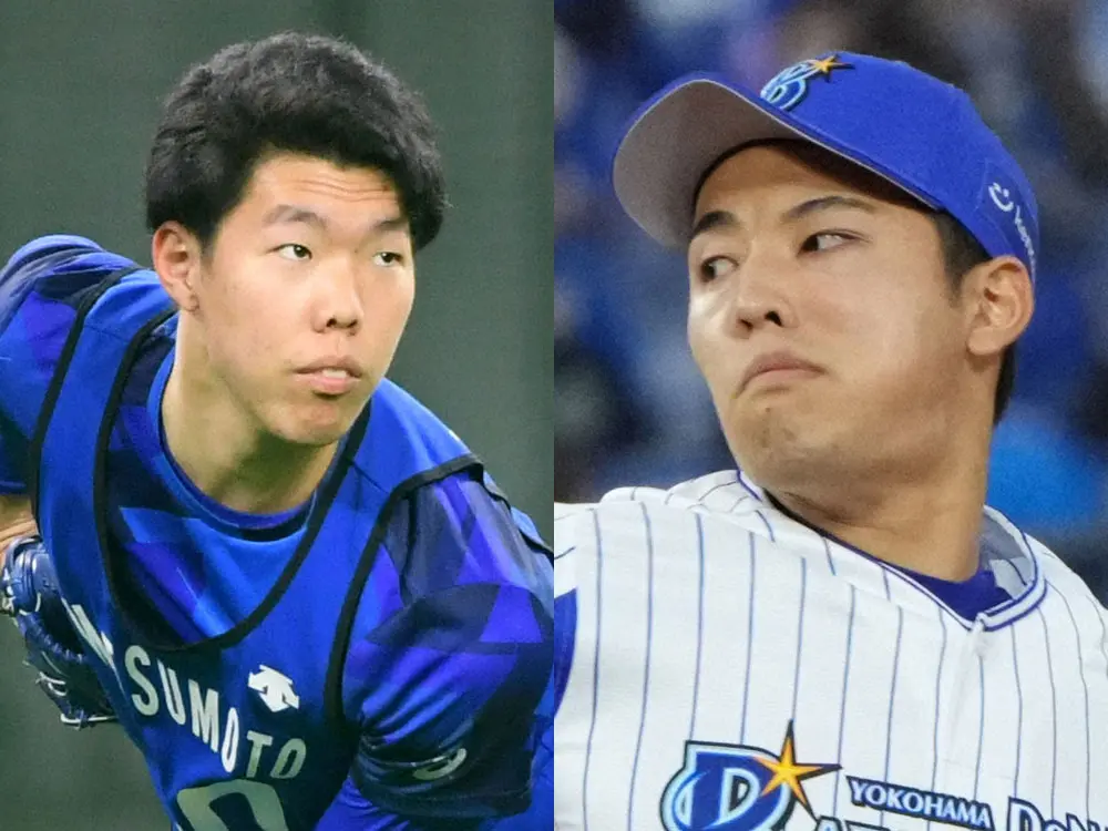 DeNAが育成の桜井周斗投手、松本隆之介投手を支配下登録　貴重な中継ぎ左腕