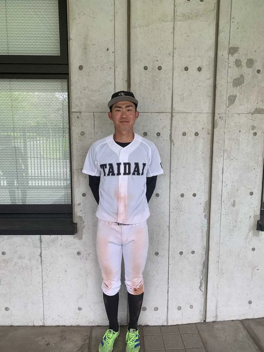 【阪神大学野球】大体大・中村　勝利呼び込むソロ本塁打「打った瞬間。めちゃくちゃ良かった」