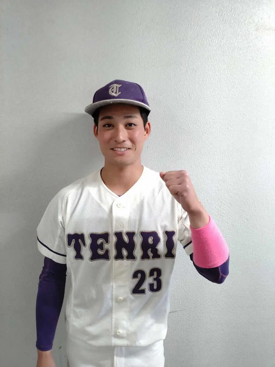 【阪神大学野球】天理大　不動の3番・下林がビッグイニング演出「しぶとくいってやろうと思った」