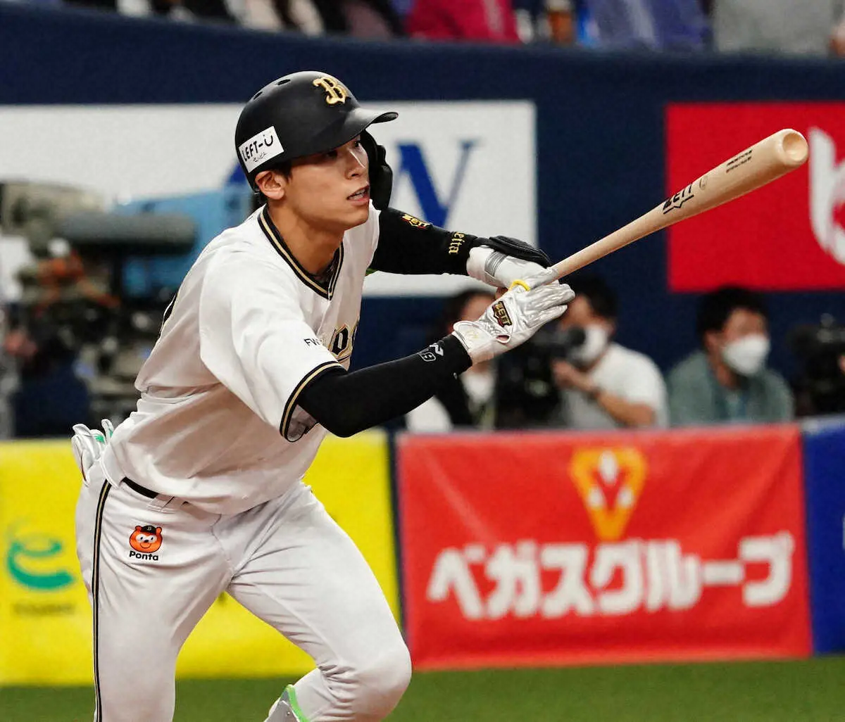 オリックス・中川圭が2試合連続のV打　6回の決勝三塁打に「積極的にいくことを考えた」
