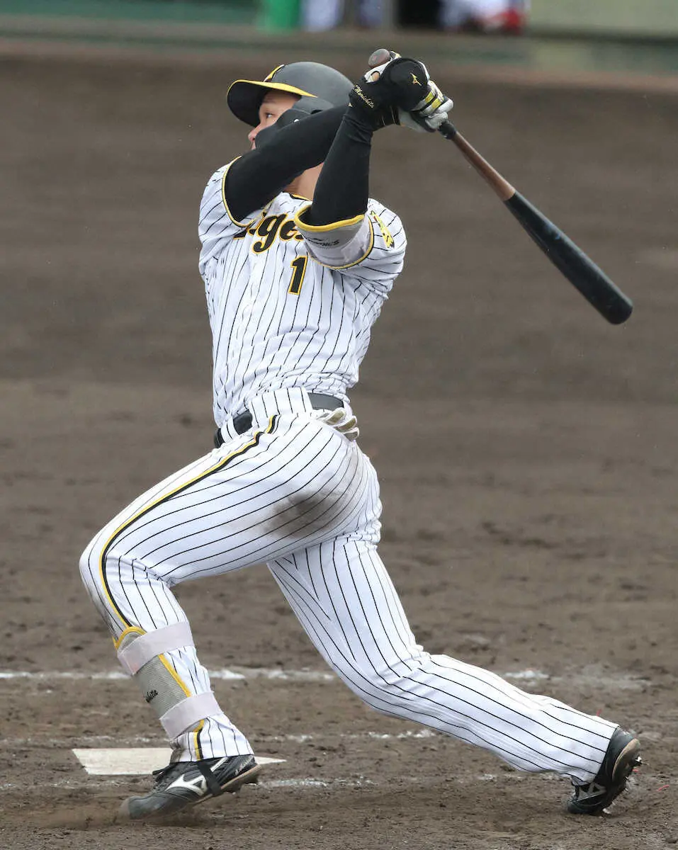 阪神・森下が2軍戦で三塁打　1軍復帰アピール「しっかり打つことができれば上に行くチャンスはある」