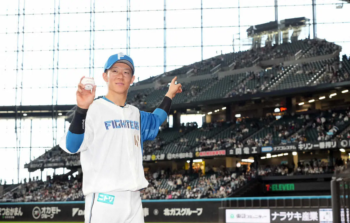 日本ハム・矢沢　投手デビューは2日の2軍戦　登板後1軍で野手準備