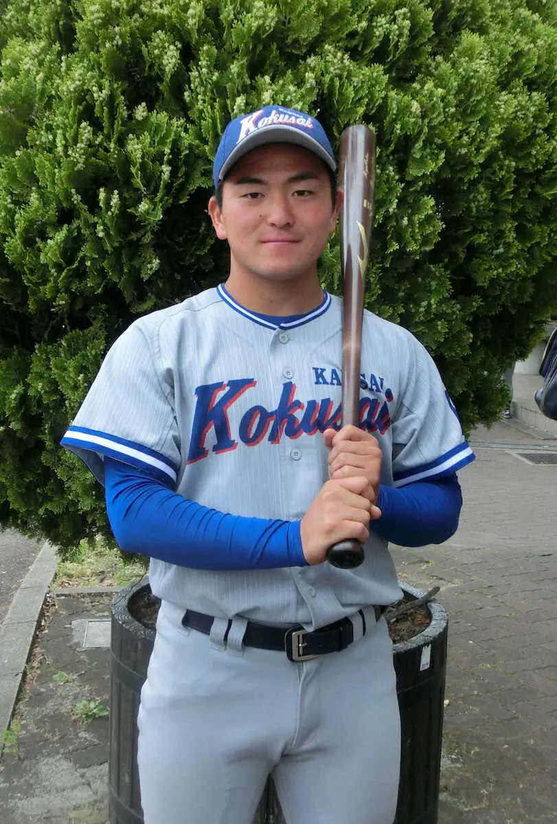【阪神大学野球】関西国際大の二刀流・不後祐将、初の4番DHで3安打の活躍「気負わずに打席に立った」