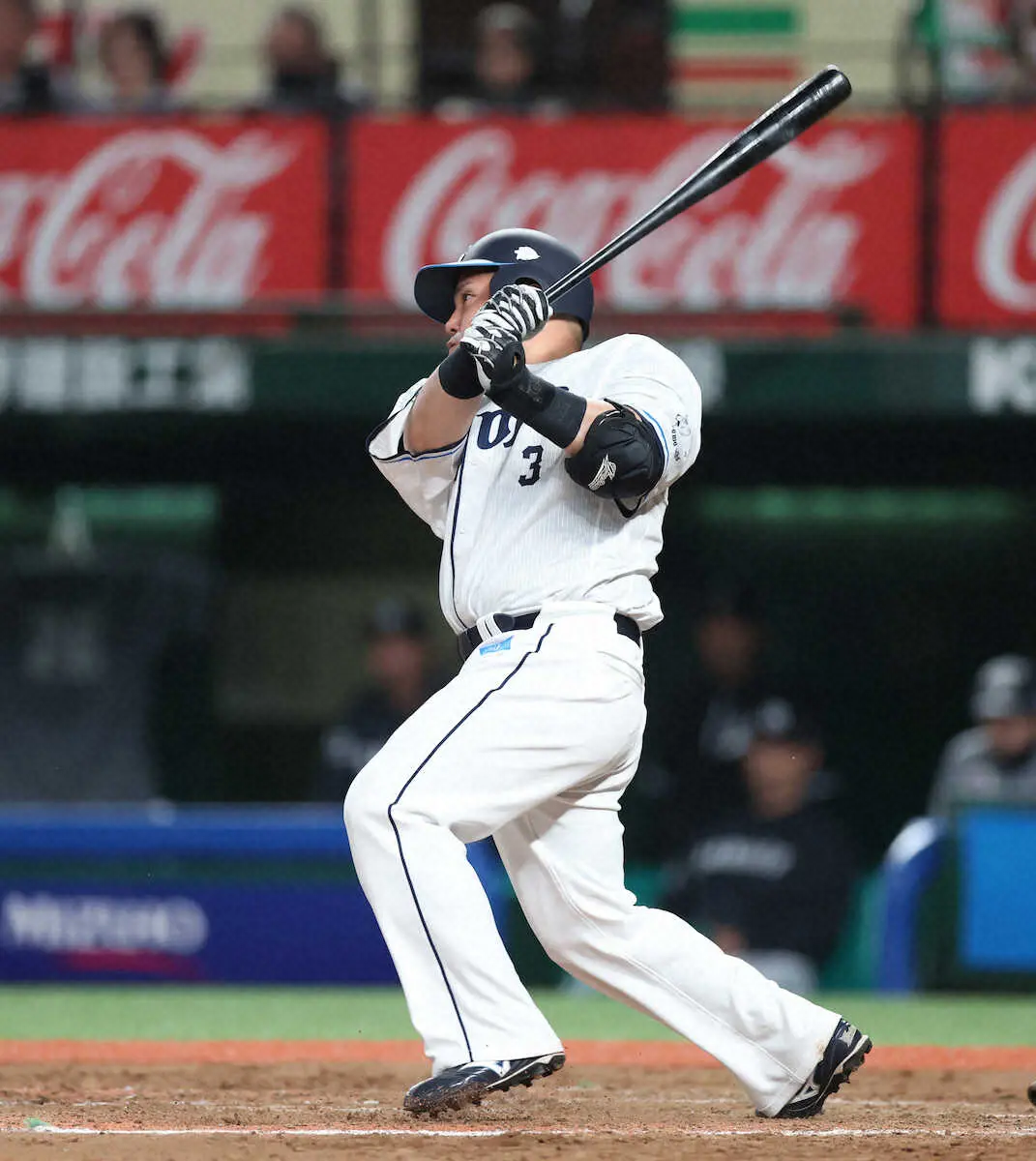 西武・山川穂高が反撃ののろしを上げる適時二塁打で今季5打点目！「打てて良かったです」