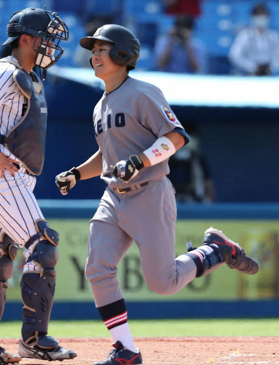 慶大　立大に18年秋から17連勝！8番・斎藤が5打点