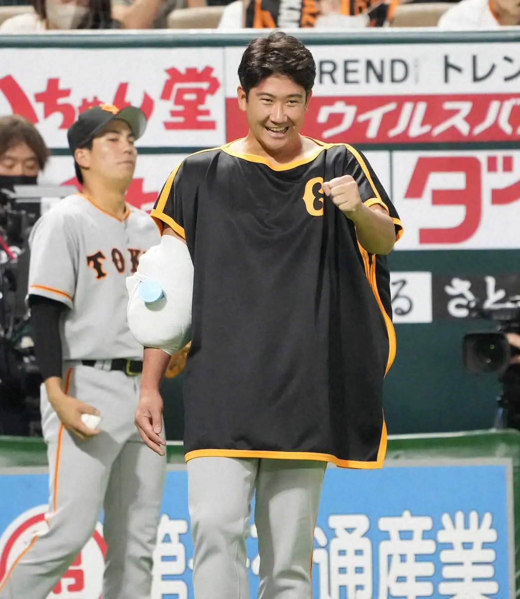 巨人・菅野　今季初登板初勝利に笑顔「少し報われたような気がします」　離脱中は「すごく辛い時間でした」