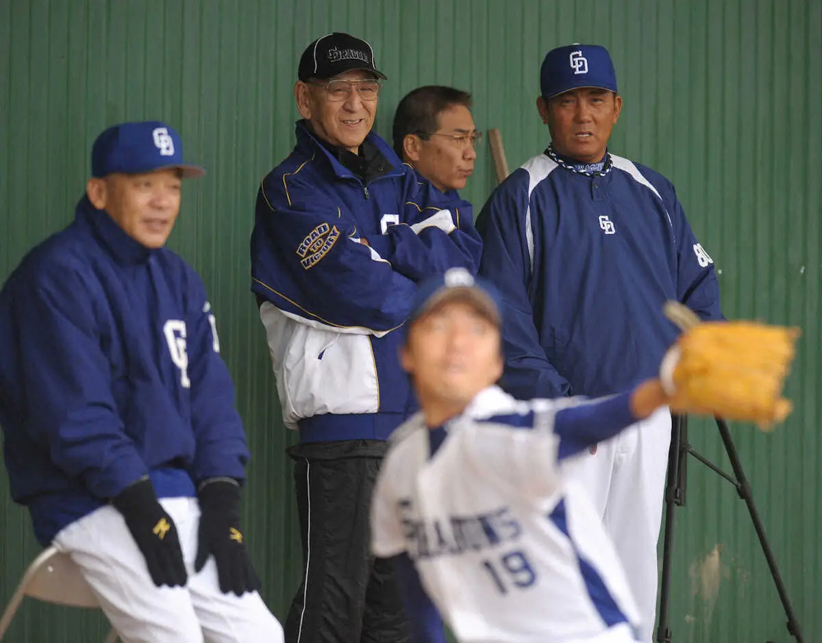 森繁和氏　コーチのいろはを教わった杉下茂さんを追悼「準備を怠らないことの大切さを」