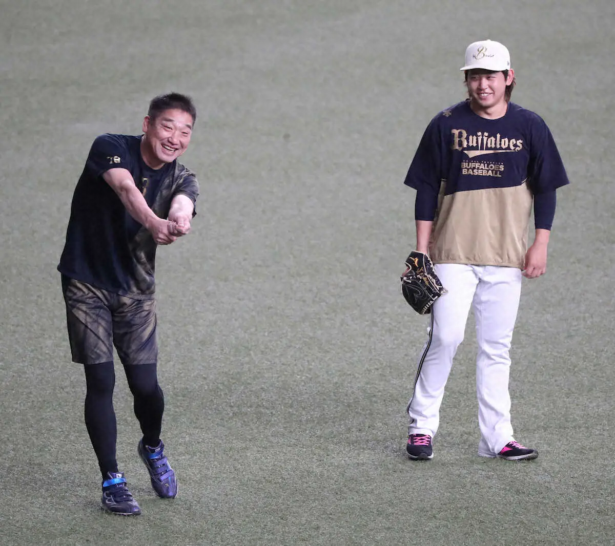 オリックス・中嶋監督が合流　離脱中に指揮の水本ヘッドに脱帽「さすがですよ、本当に」