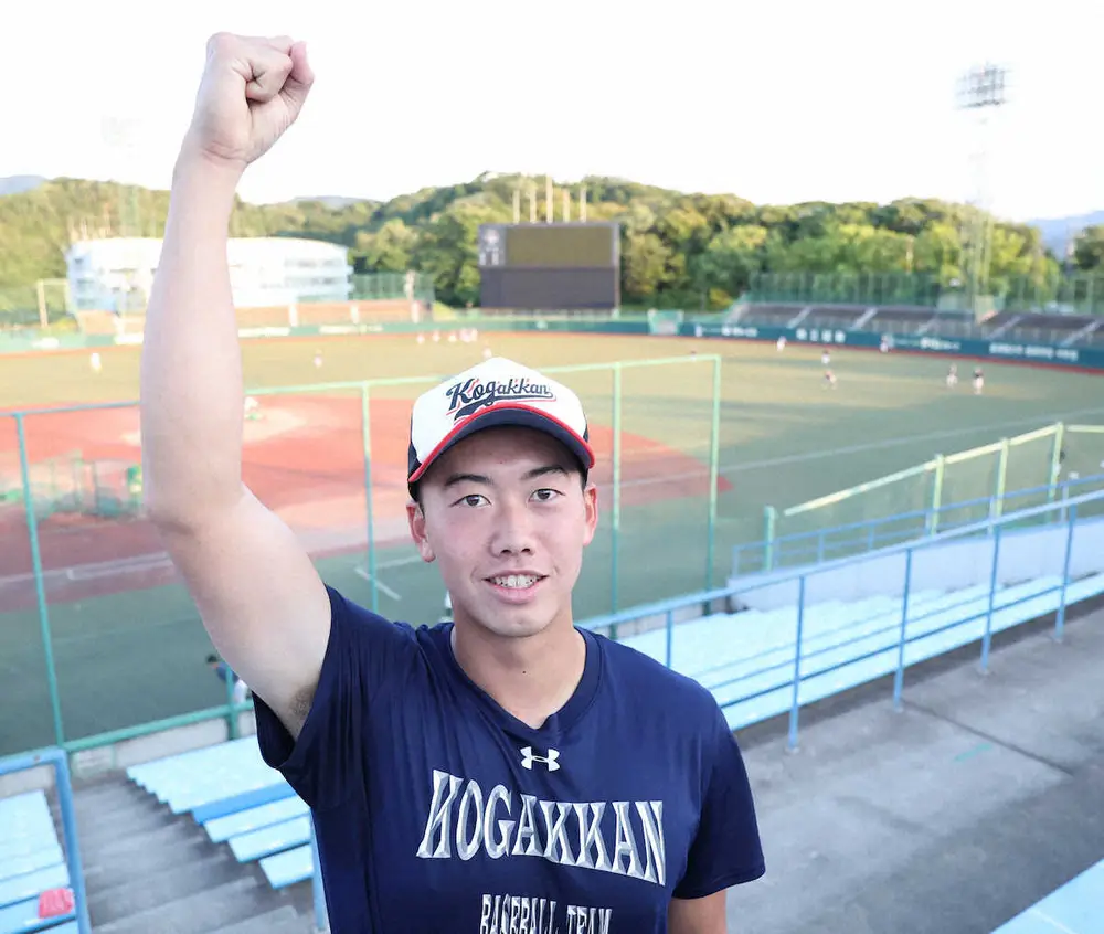 皇學館大・村田は伊勢が生んだ右のスラッガー　196センチの大砲は全国区経由のプロ野球選手を目指す