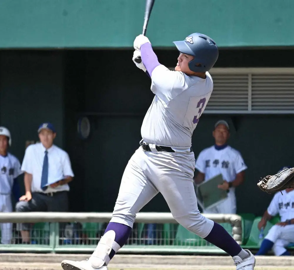 花巻東の佐々木麟太郎は「3番・一塁」で先発出場　今夏初本塁打に期待