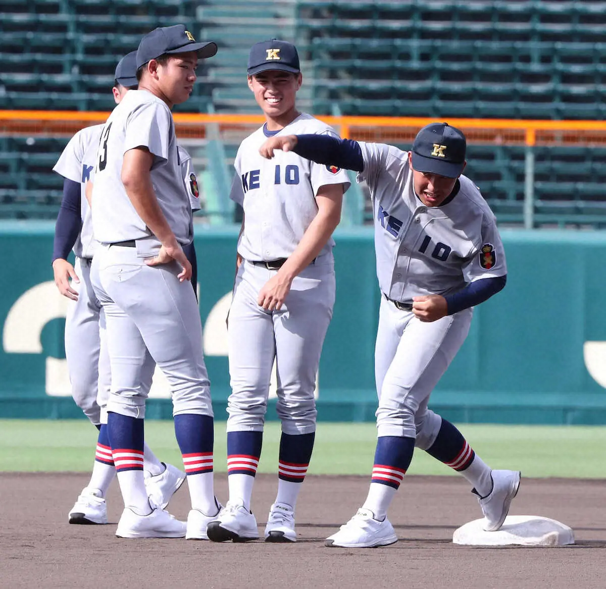 慶応　清原Jr勝児「絶対に日本一」　第6日第3試合で母の故郷・福井代表の北陸と対戦