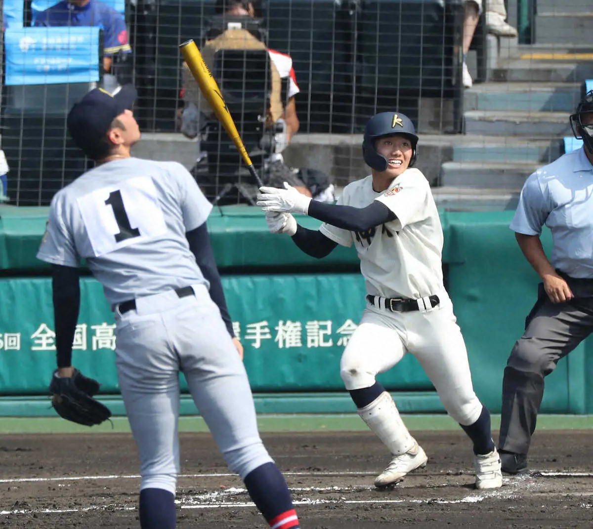【甲子園】神村学園　強力打線が仙台育英の投手陣攻略できず
