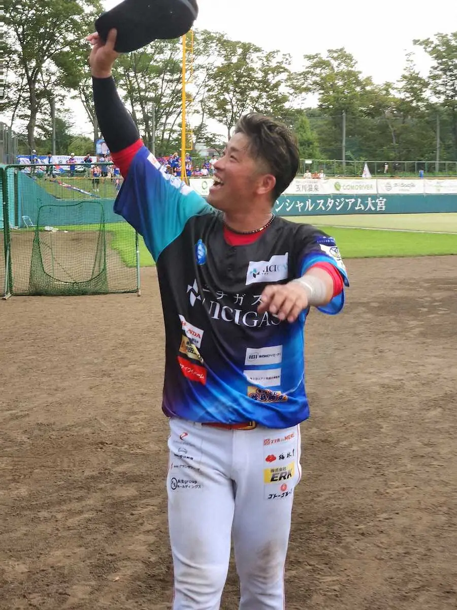 元ロッテ　BC埼玉の清田育宏が引退試合　今後は子供への野球教室　「スクールを立ち上げたい」
