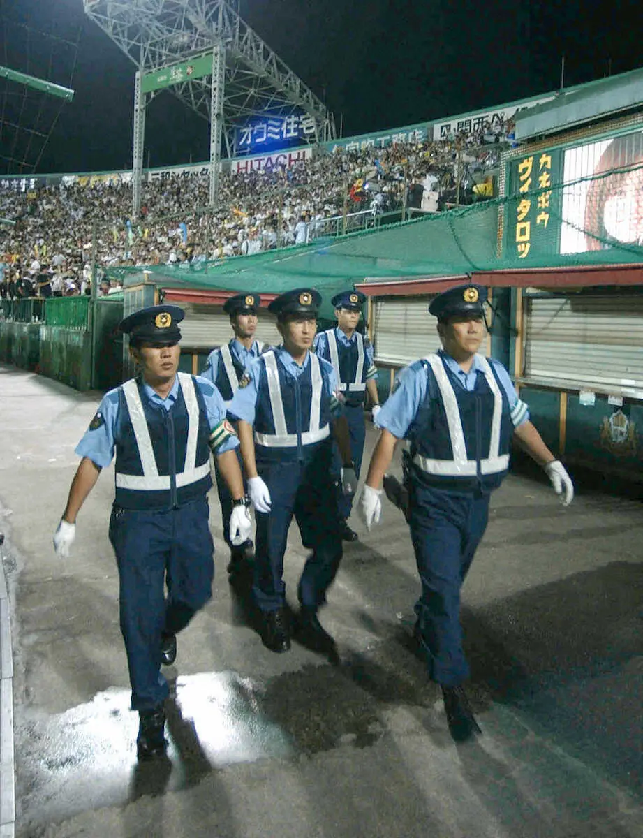 阪神の“アレ”見据えて万全の警備態勢　王手かかれば兵庫県警530人配置