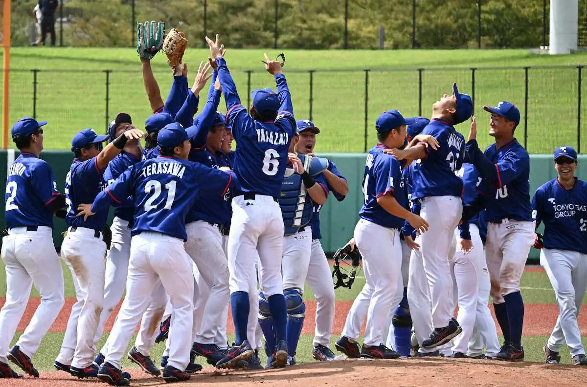 【社会人野球日本選手権】東京ガスが日本選手権出場　2番手・臼井が4回無失点で逆転呼び込む
