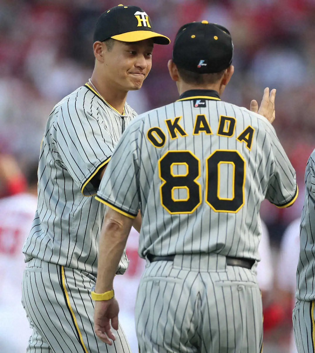 「あと2勝」最高勝率へ　阪神・大竹、5回83球降板は岡田監督の親心「タイトルを考えてと言われたので」