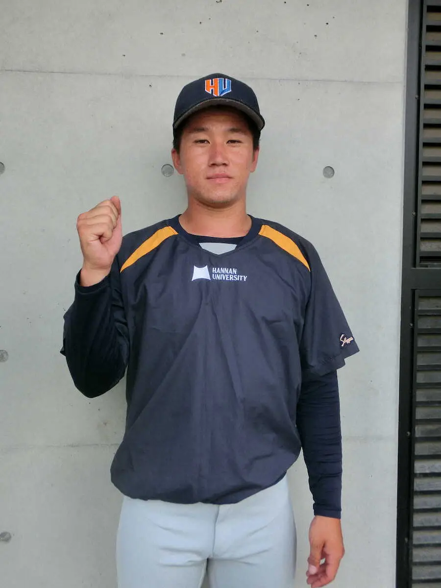 阪南大　連勝で今秋初の勝ち点　垣下監督「遠かったです。長かったです」