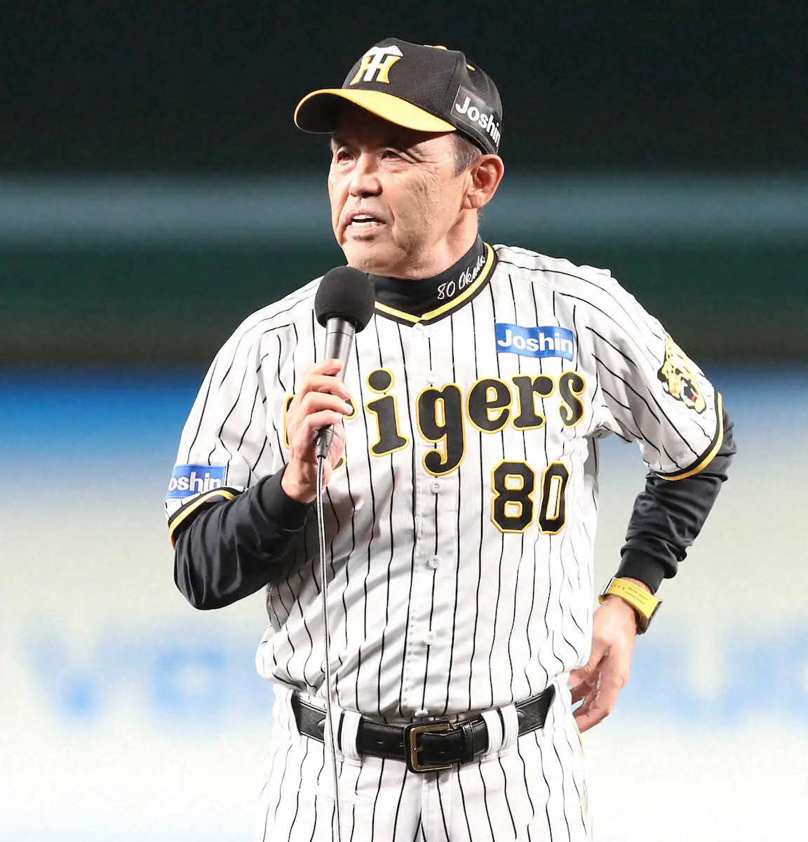 阪神・岡田監督　先発・富田に「もうちょっとなあ、投げてくれると」西純には「悪いときに戻っとるわな」
