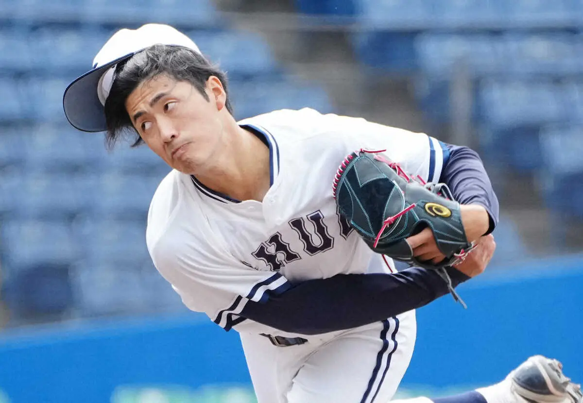 阪神がドラフト1位候補に挙げる中大・西舘勇陽投手