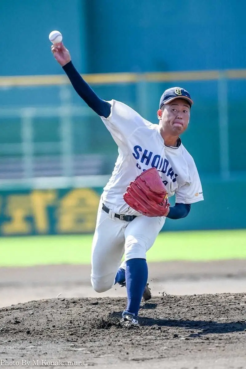 【関西六大学野球】今秋ドラフト上位候補の大商大・上田大河　史上25人目のリーグ通算20勝