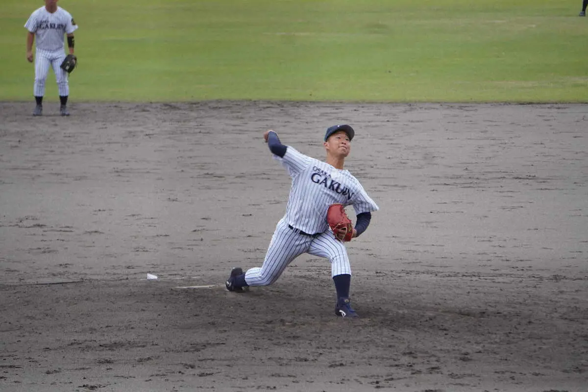 【関西六大学野球】大院大・真鍋がリーグ戦初完封　大学野球ラスト登板の可能性「ちょっと意識した」