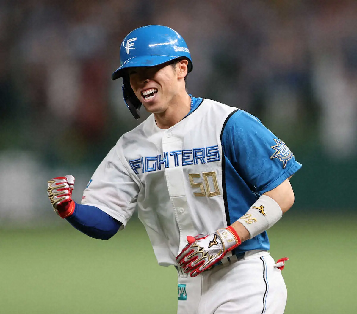 日本ハム・五十幡　4年目の来季目標は「50盗塁」