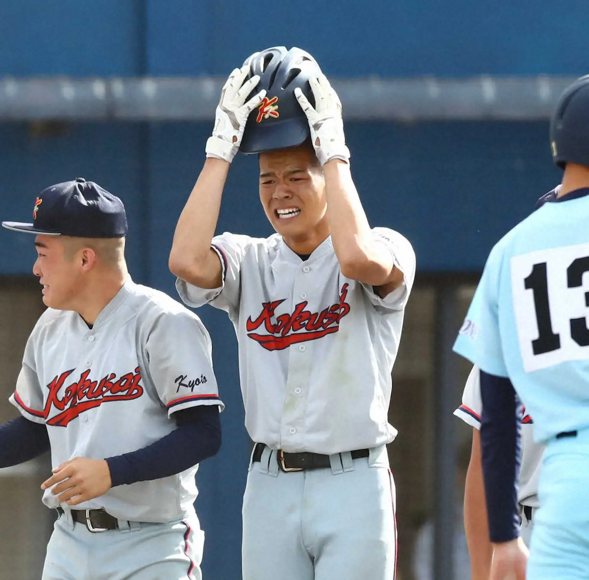 【画像・写真】サヨナラ勝ちの京都国際、選抜当確の裏に遊撃師弟コンビ　入院先輩は号泣、弟子V撃「一緒に戦った」