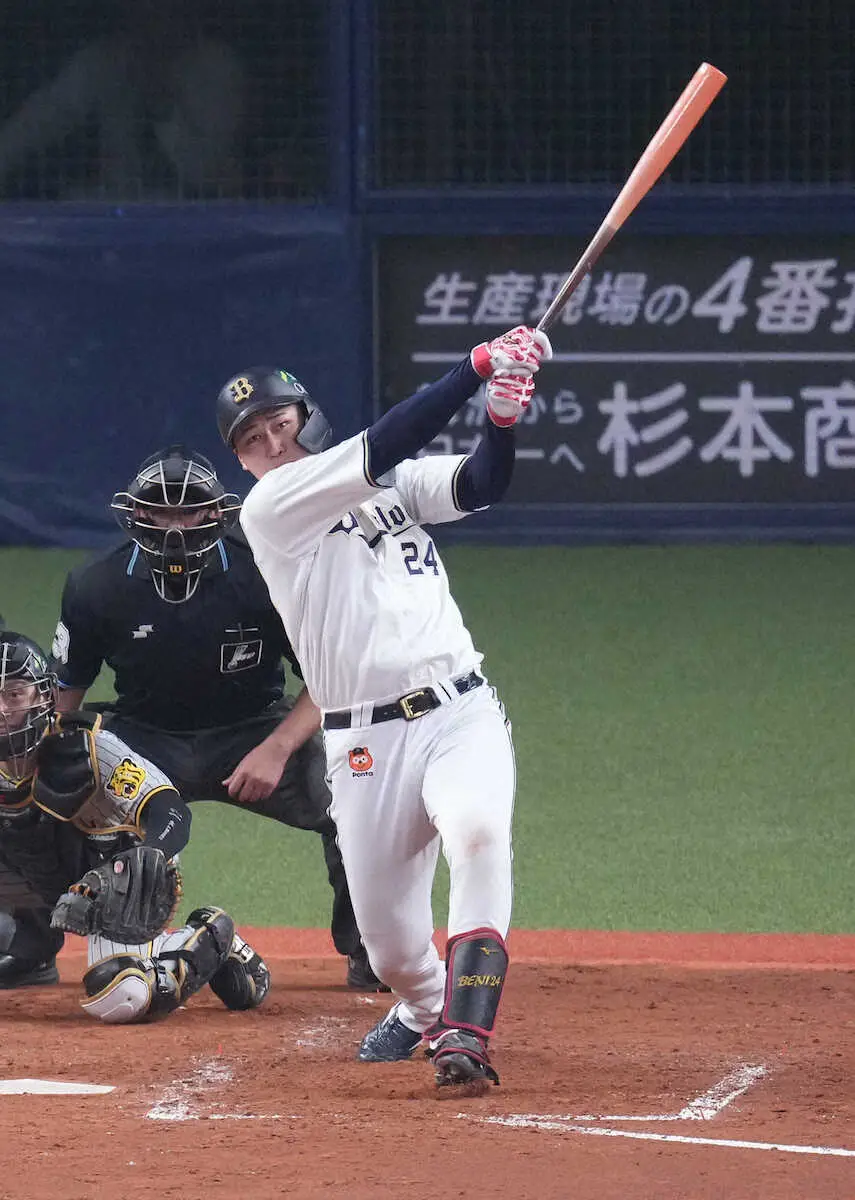 オリックス・紅林　侍ジャパン辞退　16日開幕「アジアプロ野球チャンピオンシップ」左指負傷のため