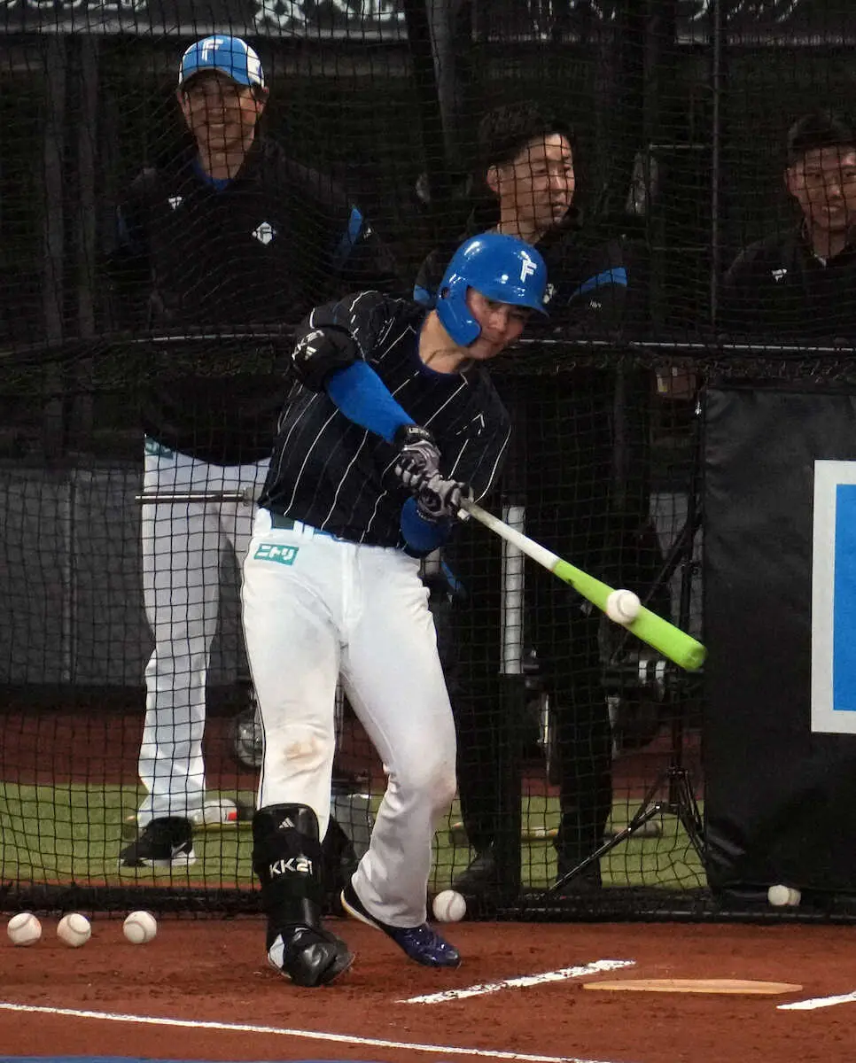 日本ハム・清宮　台湾プロ野球で3年連続本塁打王の高国輝氏の助言生かす