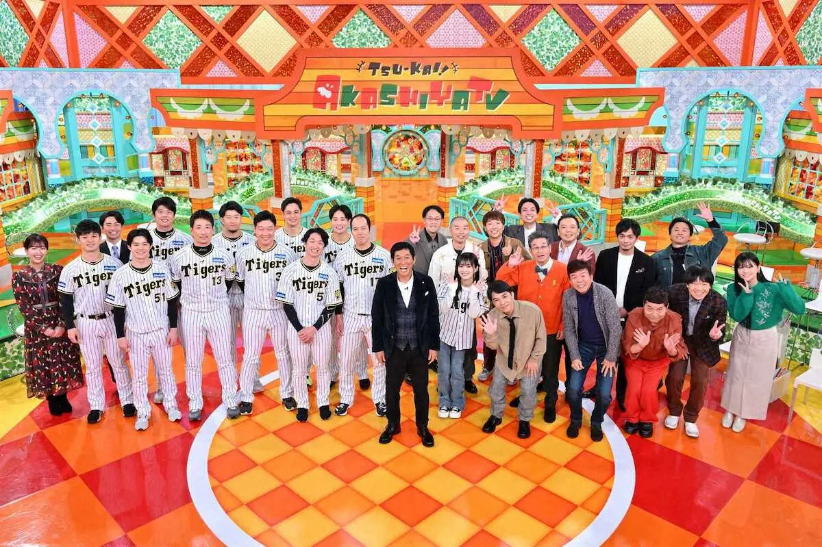 阪神・青柳　明石家さんまに「始球式来て～」　打席登場曲いっぱい流します　テレビ番組収録で初対面