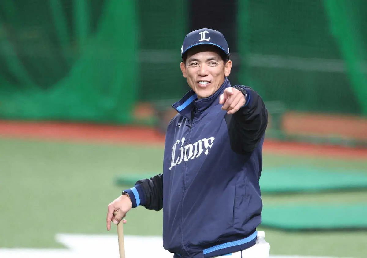 西武・松井監督　開幕投手は白紙を強調「名乗りを上げてくれればいい競争に」