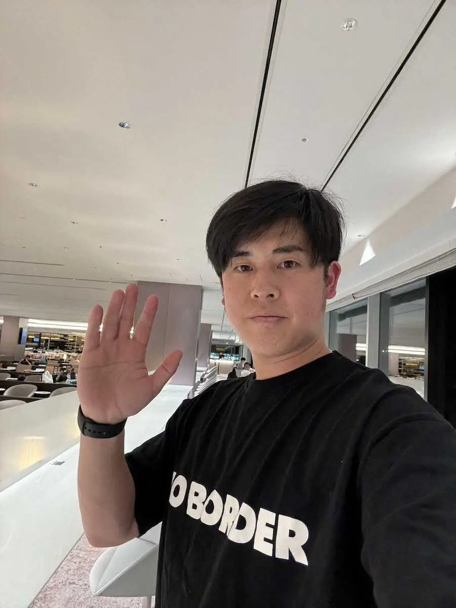 元巨人左腕・柴田章吾氏　12月アジア甲子園大会開催へ　生活拠点移すためシンガポールへ出発