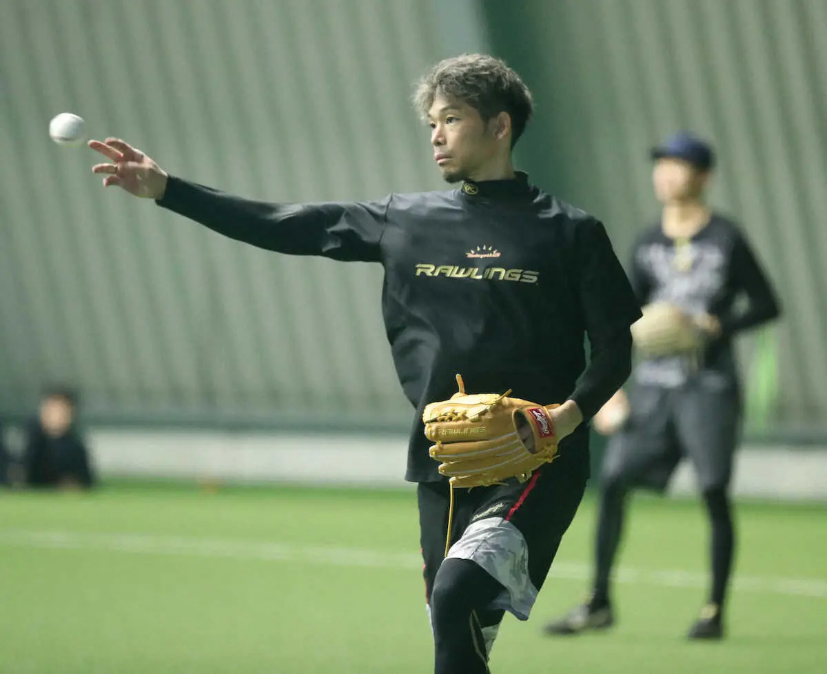 ソフトB・又吉が野球殿堂入りの谷繁元信氏に感謝　「成績を残して恩返しができれば」
