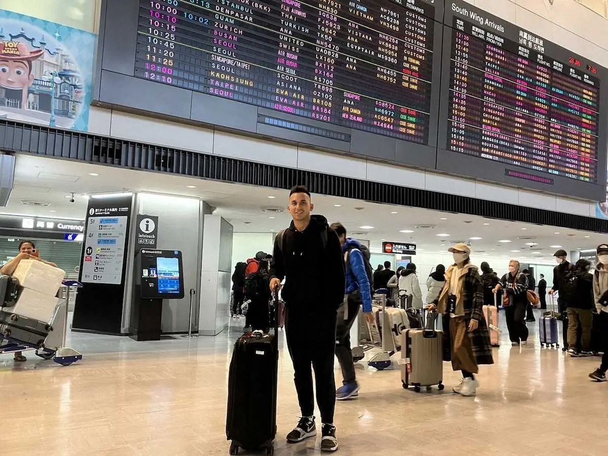 最速164キロ、阪神新外国人右腕・ゲラが来日「新しい仲間やファンと会えるの凄く楽しみ」