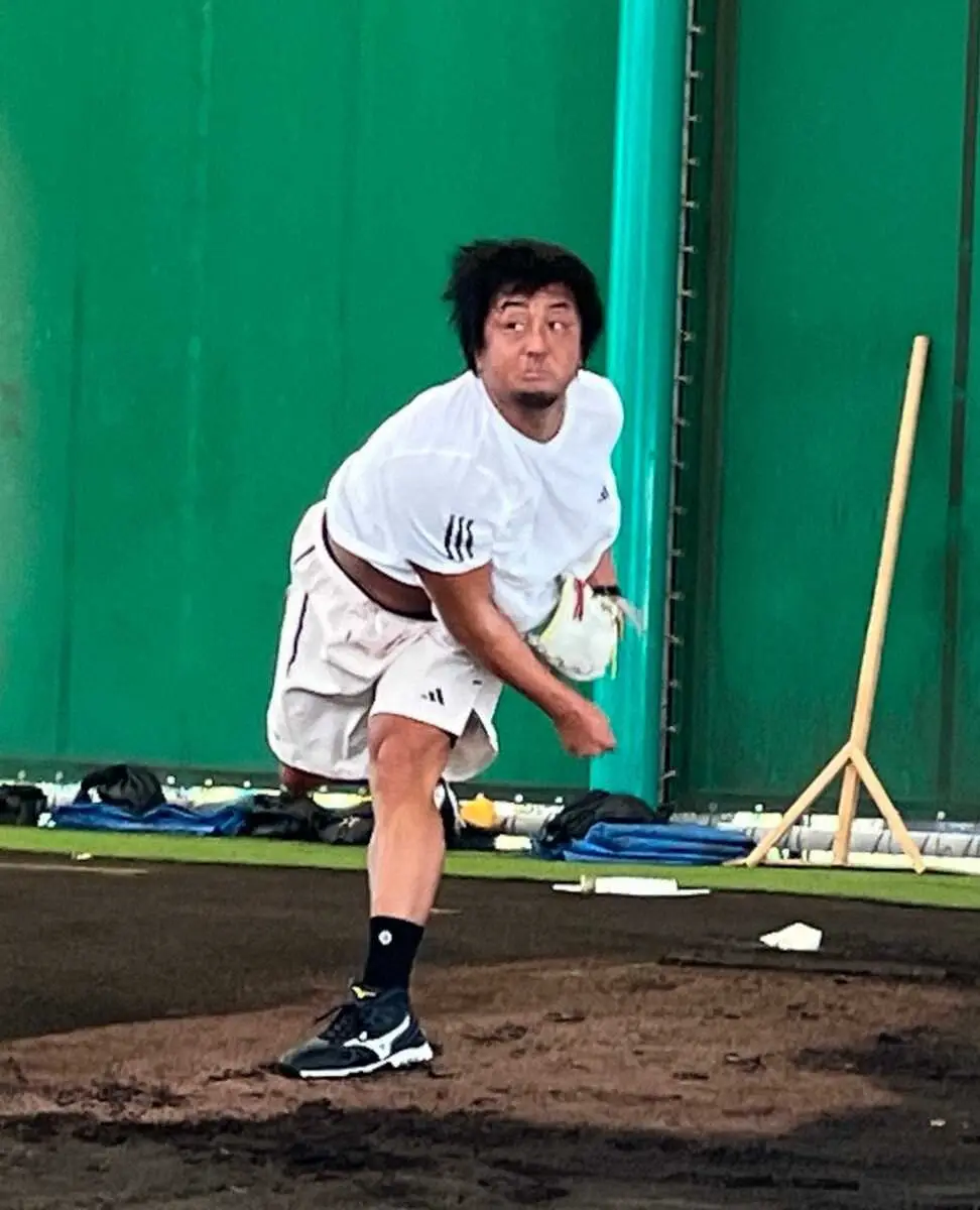 ロッテ沢村がキャンプ前日にブルペン入り「ボールに慣れてきたなって感じはある」