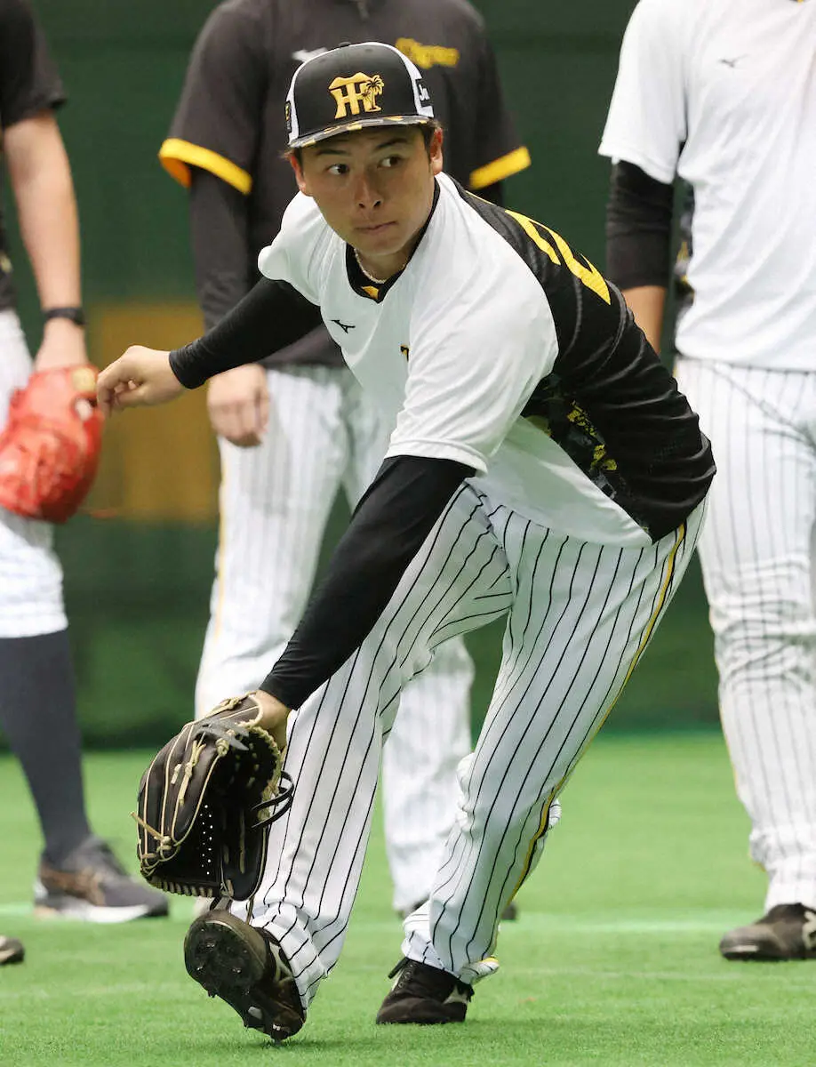 阪神ドラ2椎葉　志願のフリー打撃初登板へ「バッターをイメージしての変化球や、いろんな球投げたい」