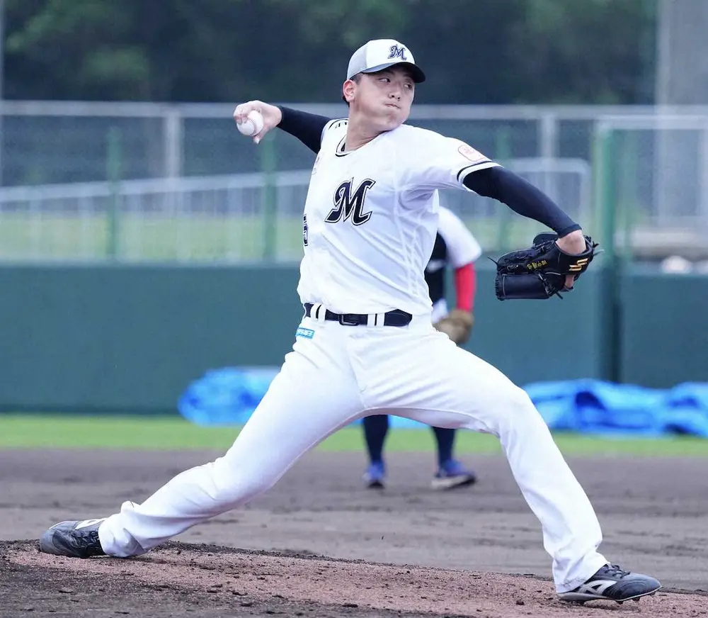 ロッテ田中晴、野茂さんからフォーク直伝「凄い良い時間になった」