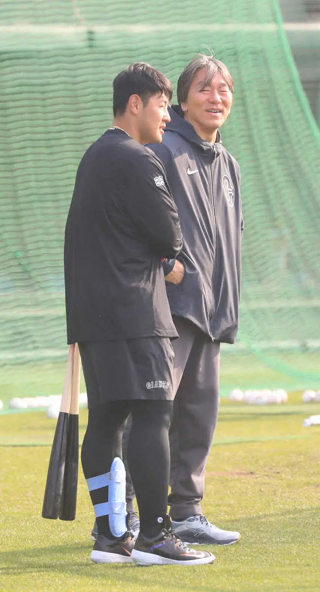 松井臨時コーチ　岡本和との会話内容に「余計なことは言わないです」